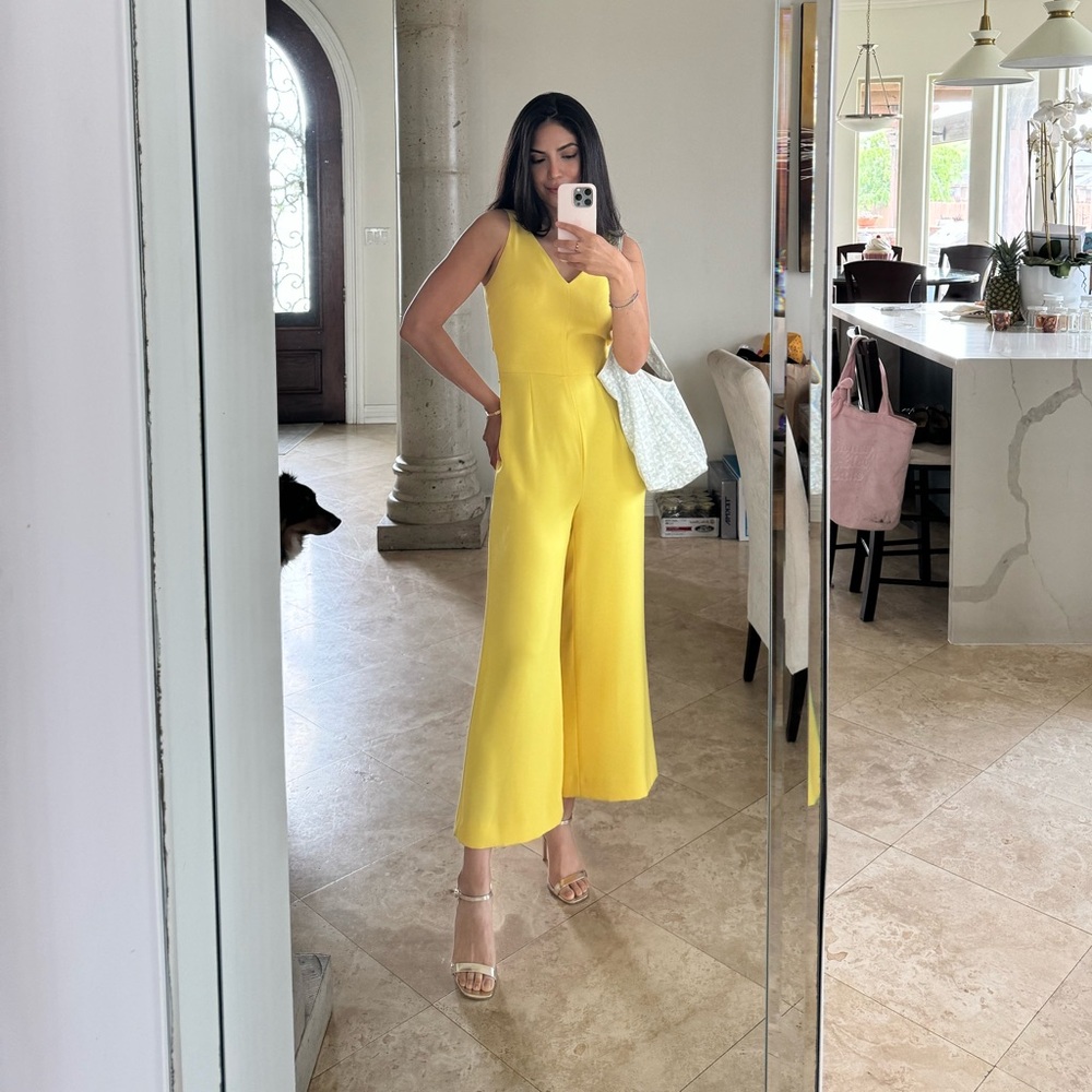 Yellow Gianni Bini Jumpsuit